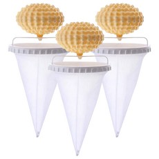 Malltoday 防纏繞除毛除塵洗衣球, 3個, 03 黃色