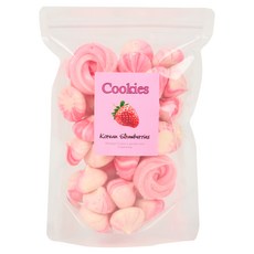 ARIGAMSUNG 夾鏈袋型草莓馬林糖, 1個, 52g