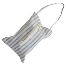 이그나스 줄무늬 걸이형 티슈케이스, 02 블루