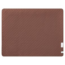 THEANN EMF 碳纖維電熱毯 棕色 單一控溫, 雙人(140 x 180 cm)