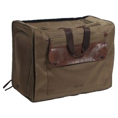 Blue Port 寬版復古後背包, 1個, 復古棕