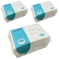 Wimarn 韓國洗臉巾 小(20 x 15cm), 珍珠紋 白色, 3個