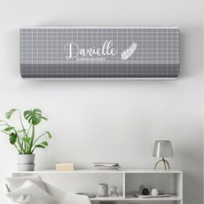 미야몽 인테리어 스판 에어컨 커버 덮개, 에어컨 커버 랜덤 1종