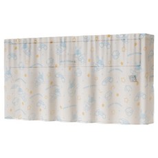 여신 직바람 차단 벽걸이형 에어컨 바람막이 커튼 타입2 100 x 60 cm + 벨크로 세트, 1세트