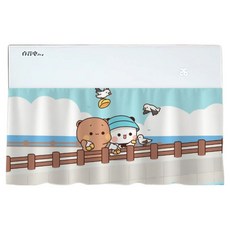 Rewilding 感性風格空調擋風簾 90 x 50 cm, D款 2, 1個