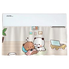 Rewilding 感性風格空調擋風簾 90 x 50 cm, C款 2, 1個