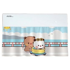 Rewilding 感性風格空調擋風簾 90 x 50 cm, I款 2, 1個