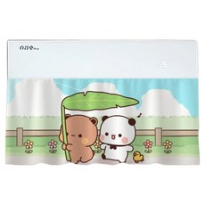 Rewilding 感性風格空調擋風簾 90 x 50 cm, H款 2, 1個