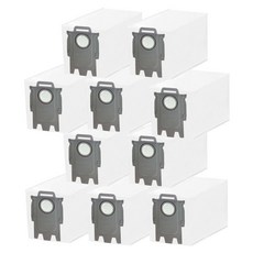 Office Store Roborock S8 S9 MaxV Ultra Slim Max Ultra qrevo curv 相容集塵袋, 10個, 單一商品