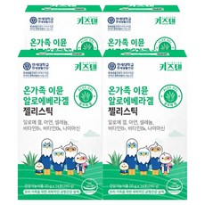 KIDSTEN 蘆薈果凍隨身包 14條入, 280g, 4個