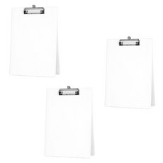 sewoose 雙面直式A4白板板夾, 白色, 3個
