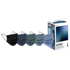 EYL'S 艾爾絲 成人平面醫用口罩, 爵士藍調, 50片, 1盒