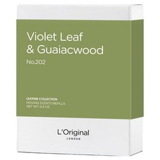 L'Original London 皇家小羊皮車用補充裝, 1個, 紫羅蘭葉與癒創木