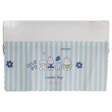 리와일딩 바람직한 에어컨 바람막이 커튼 90 x 35 cm, 1개, 달콤한 하루