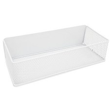 elelliving 磁吸置物架黏貼收納整理盒, 1個, 白色