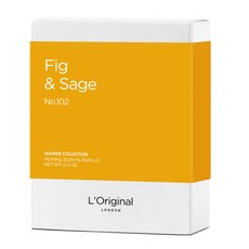 L'Original London 皇家小羊皮車用補充裝, 1個, 無花果與鼠尾草