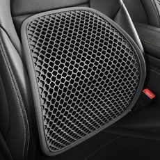 CRONICLE 車用涼感通風腰靠 適用所有車款, 1個, 灰色