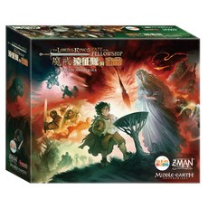 Z-MAN games 玩樂小子 Pandemic The Lord Of The Rings 瘟疫危機 魔戒 遠征隊的宿命 桌遊 繁體中文版, 1個, 多色