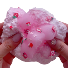 Emily Slime Gombly亂撒史萊姆, 粉紅色與白色, 1個, 250g