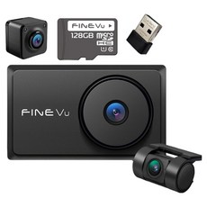 파인뷰 3채널 블랙박스 X7700 PRO, 9종, 128GB