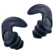 FANCY LIFE 游泳防水耳塞 深藍色, 2個裝, 1組