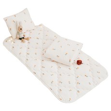 BUHO 布歐 激凍冰紗涼感兒童睡墊 3件組, 春煦沁光