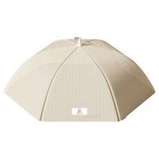 小麥購物 可折疊防蟲防蠅餐桌飯菜罩 圓形 L1443, 1個