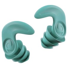 FANCY LIFE 游泳防水耳塞 祖母綠, 2個裝, 1組