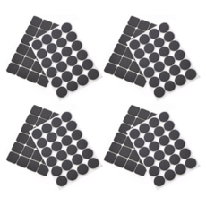 Kiret 桌椅止滑墊 加厚 防刮 防滑 防震 圓形 + 方形 96個, 2套