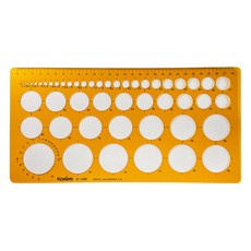 코링 템플레이트 원형정규 K-105, 1개