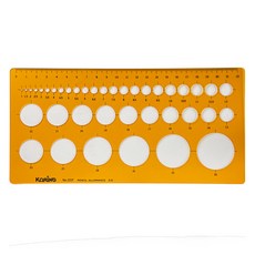 코링 템플레이트 원형정규 K-101, 1개