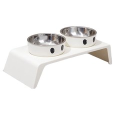 PASTEL PET 寵物雙眼餐具 FREE, 白色, 1個