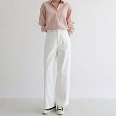 andstyle 女款短合身牛仔褲 No 9 舒適覆蓋鬆緊棉質寬褲 264730