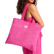 Seafolly CARRIED AWAY 可可海灘毛巾布托特包 71969-BG