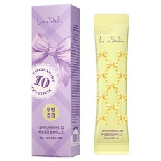 Love.edellis 菸鹼醯胺 10 透明光澤包覆面膜 20ml, 1個, 4入