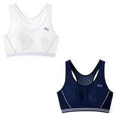 JOYMULTI MK 內置胸墊網眼學生運動內衣 兩件組