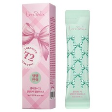 Love.edellis 膠原蛋白水72 緊緻彈力纏繞面膜 20ml, 1個, 4入