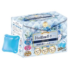 辛力選 16倍洗淨液洗衣液凝膠球 A070057, 香味隨機, 1盒