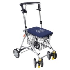 SHIMA BENRI 日本 助步車/中型購物車 D065 藍色, 1個