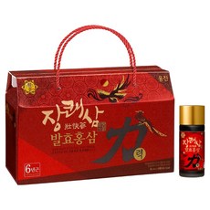 壯快蔘 發酵紅蔘力 10入, 1個, 850ml