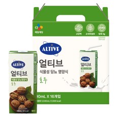 얼티브 당뇨영양식 호두, 16개, 190ml
