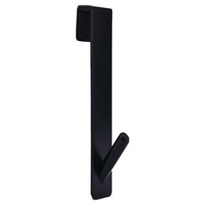 Real Picky 浴室免鑽孔S型掛鉤, 1個, 黑色