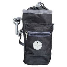 PASTEL PET 寵物多功能便攜零食包, 1個, 黑色