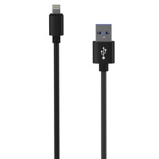 요이치 팔레트 8핀 고속 충전케이블, 블랙, 1개, 100cm