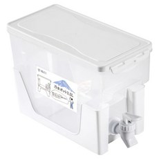 Edish 大容量冰箱冷水壺, 3.5L, 白色, 1個