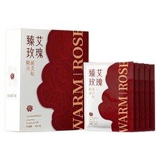 YAO CHEN 瑤辰 臻艾玫瑰精油暖灸貼 5片, 1套