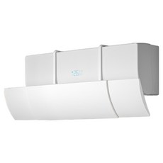 KODACHIEF 魅力空調擋風板 彈性無孔 純白色 全機型通用 90 x 45 cm, 1個, 單一商品