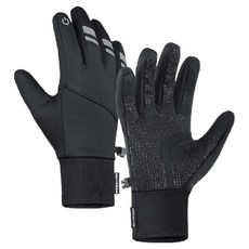 小麥購物 戶外防寒保暖觸控機車手套 L2950, 黑色