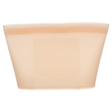 Lumi Seal 矽膠保鮮袋 蜜桃色 1000ml, 1個, 1入, 中(M)