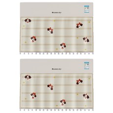 여신 윈드커버 직풍방지 에어컨 바람막이 커튼 타입10 폭 90cm x 높이 50cm + 벨크로 세트, 2세트